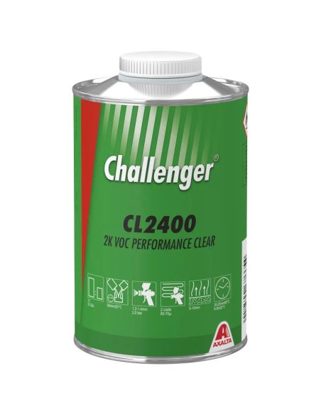 CL2400 2K VOC PERFORMANCE CLEAR (1ltr)