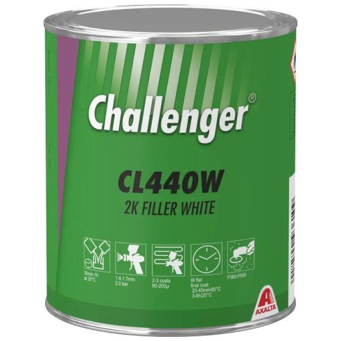 CL440W 2K FILLER WHITE (1ltr)