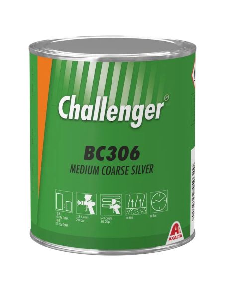 BC306 MED COARSE SILVER CHALLENGER BC