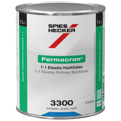 Permacron 1:1 Elastic Primer Surfacer 3300 Black
