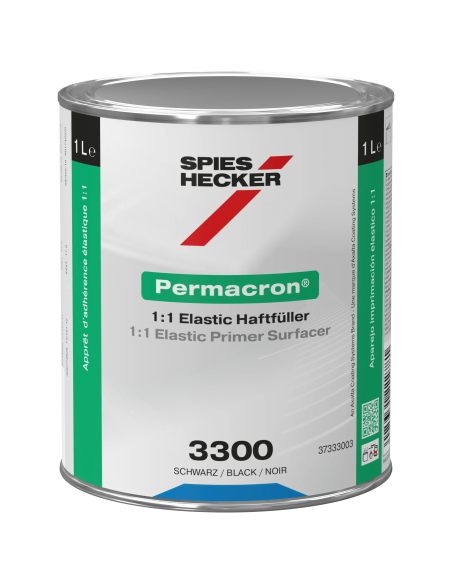 Permacron 1:1 Elastic Primer Surfacer 3300 Black
