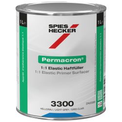 Permacron 1:1 Elastic Primer Surfacer 3300 Light Grey**