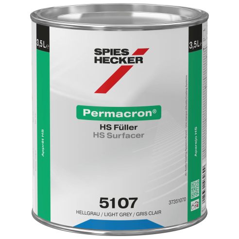 Permacron HS Surfacer 5107 Light Grey