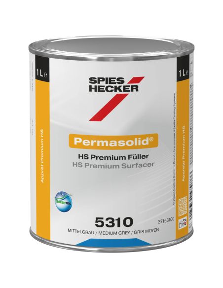 Permasolid HS Premium Surfacer 5310 Medium Grey**