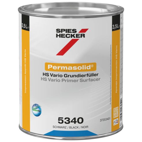 Permasolid HS Vario Primer Surfacer 5340 Black