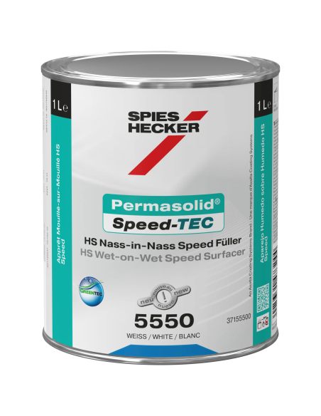 Permasolid Speed-TEC HS Wet-on-Wet Speed Surfacer 5550 White