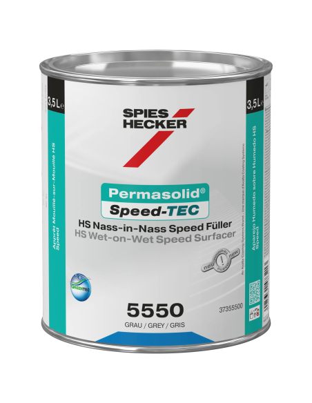 Permasolid Speed-TEC HS Wet-on-Wet Speed Surfacer 5550 Grey