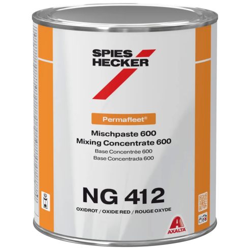 Permafleet Mixing Concentrate 600 NG 412 oxide red