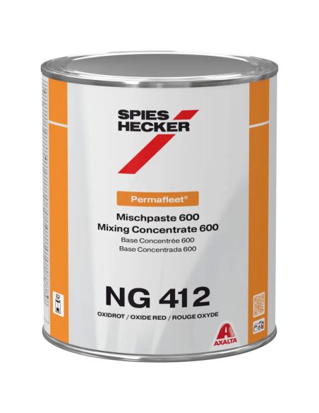 Permafleet Mixing Concentrate 600 NG 412 oxide red