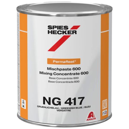 Permafleet Mixing Concentrate 600 NG 417 greenish blue