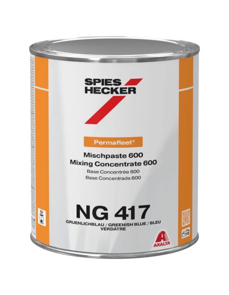 Permafleet Mixing Concentrate 600 NG 417 greenish blue