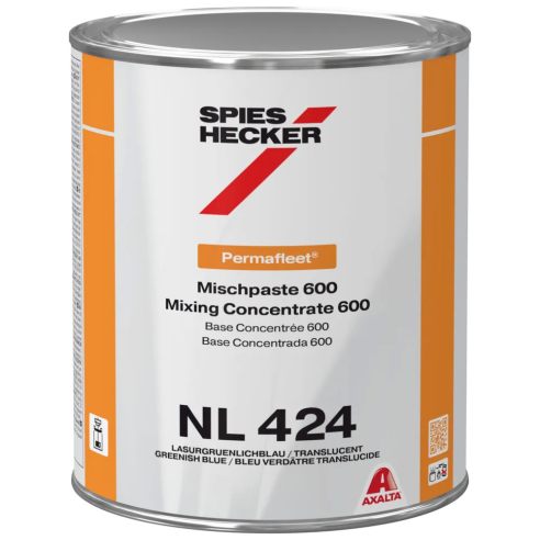 Permafleet Mixing Concentrate 600 NL 424 translucent greenish blue