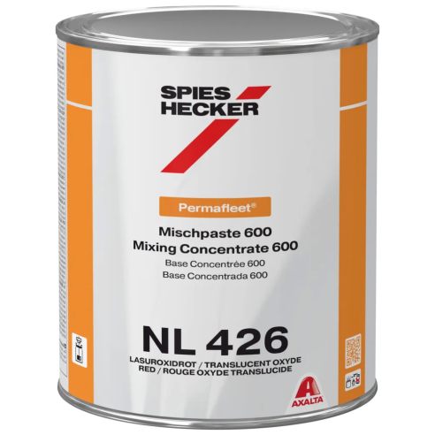 Permafleet Mixing Concentrate 600 NL 426 translucent oxide red