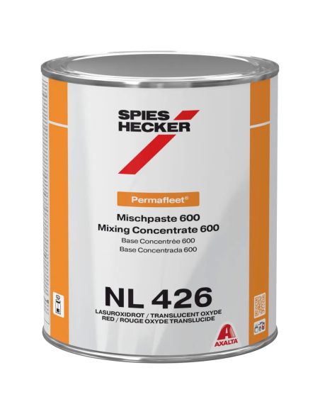 Permafleet Mixing Concentrate 600 NL 426 translucent oxide red