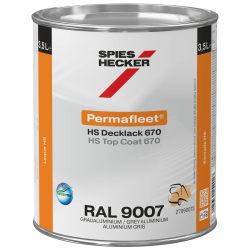 Permafleet HS Top Coat 670 RAL 9007