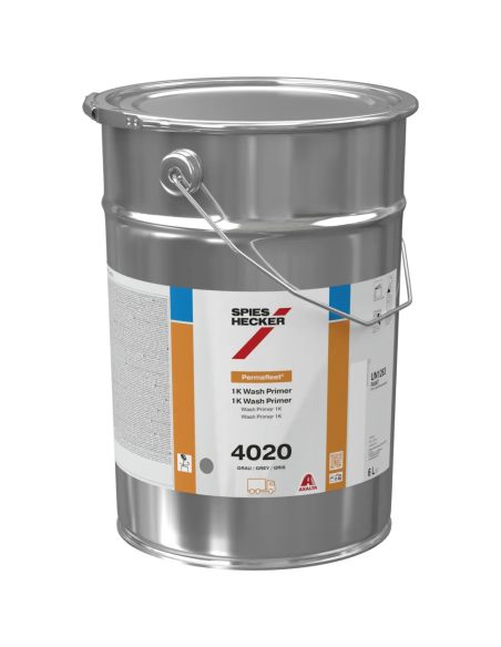 Permafleet 1K Wash Primer 4020 Grey