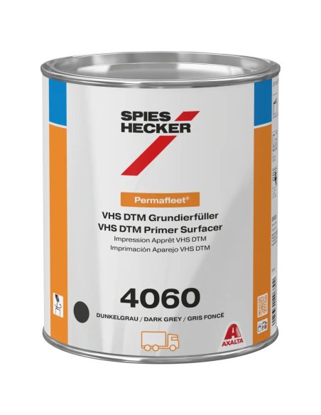 Permafleet VHS DTM Primer Surfacer 4060 Dark Grey